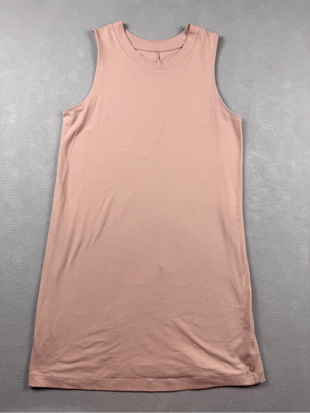 A New Day Sleeveless Cotton T Shirt Shift Dress Medium Blush Pink